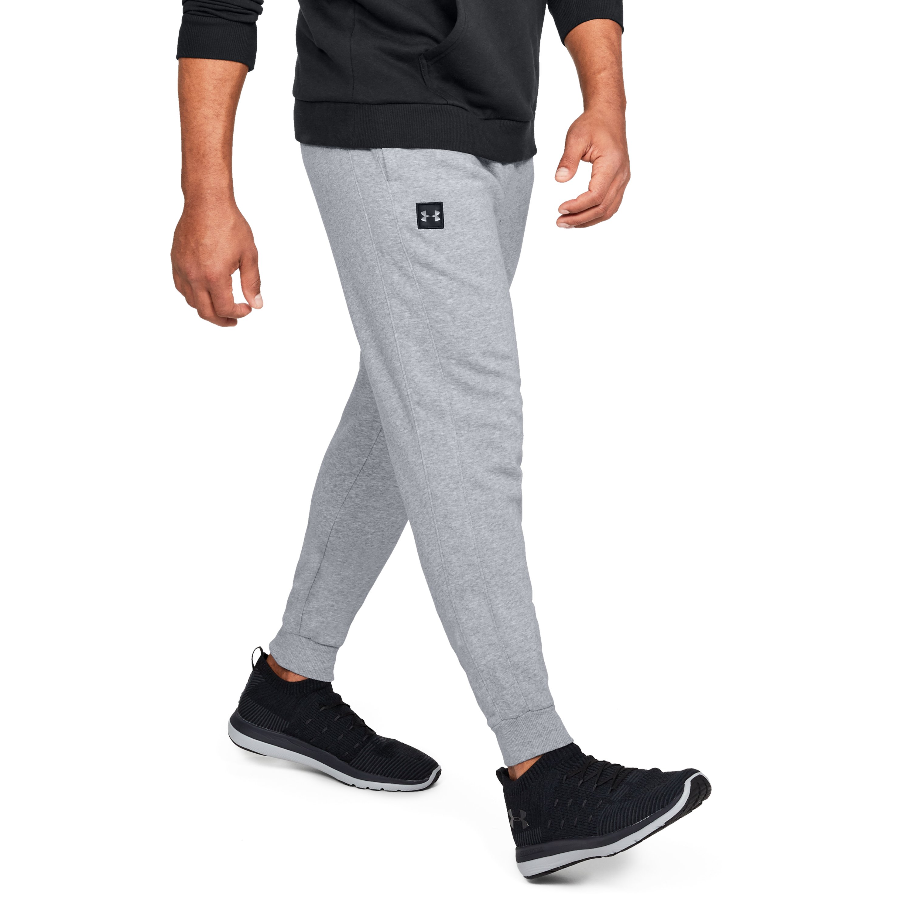 Pantaloni Under Armour Rival Fleece Jogger SM Gri Barbati photo 4