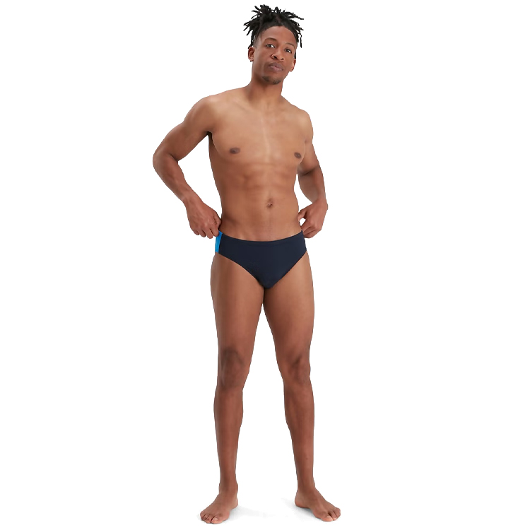 Плавки Speedo BOOM LOGO SPLICE 7CM BRIEF AM/Синий photo 3