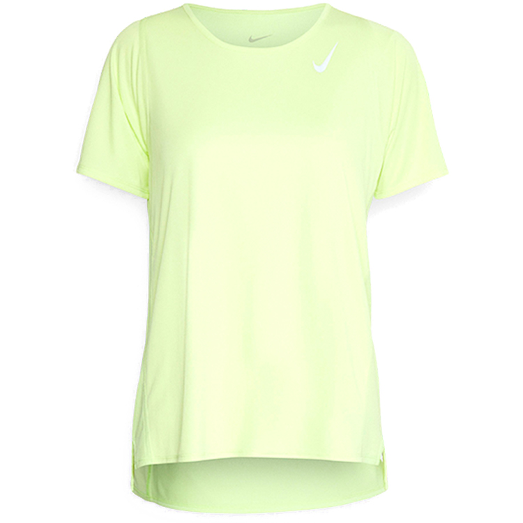 Tricou Nike W NK DF RACE TOP SS / Femei / L / Galben photo 1