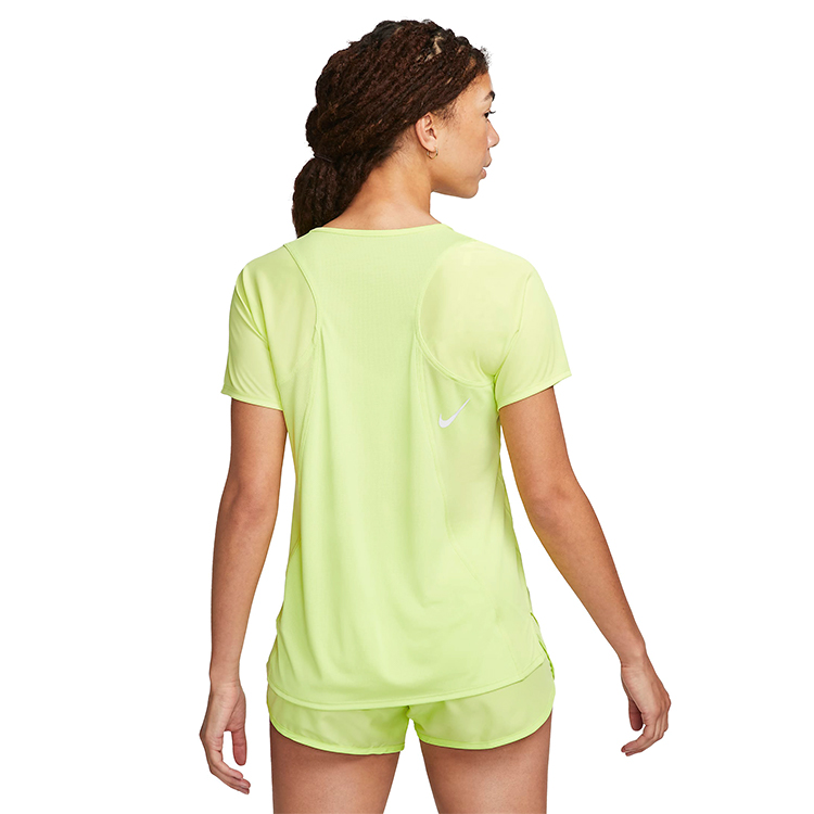 Tricou Nike W NK DF RACE TOP SS / Femei / L / Galben photo 5