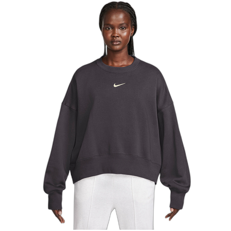 Hanorac Nike W NSW STYLE FLC CREW OOS photo Hanorac Nike W NSW STYLE FLC CREW OOS photo
