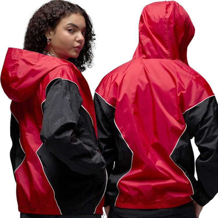 Мужская Толстовка Nike M J DRAFT JKT XS Черный/Красный photo 3