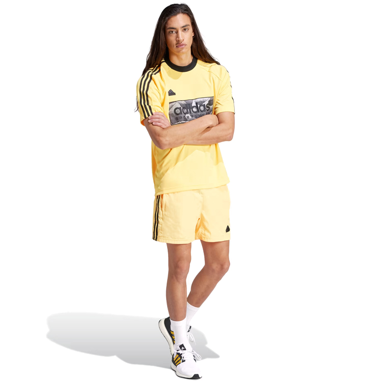 Tricou bărbătesc Adidas M TIRO AOP JSY S Oranj photo 4