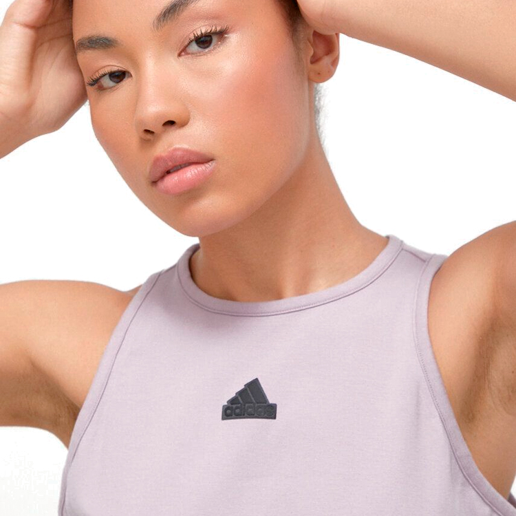 Майка Adidas W FI 3S TANK XS Сиреневый Женский photo 5