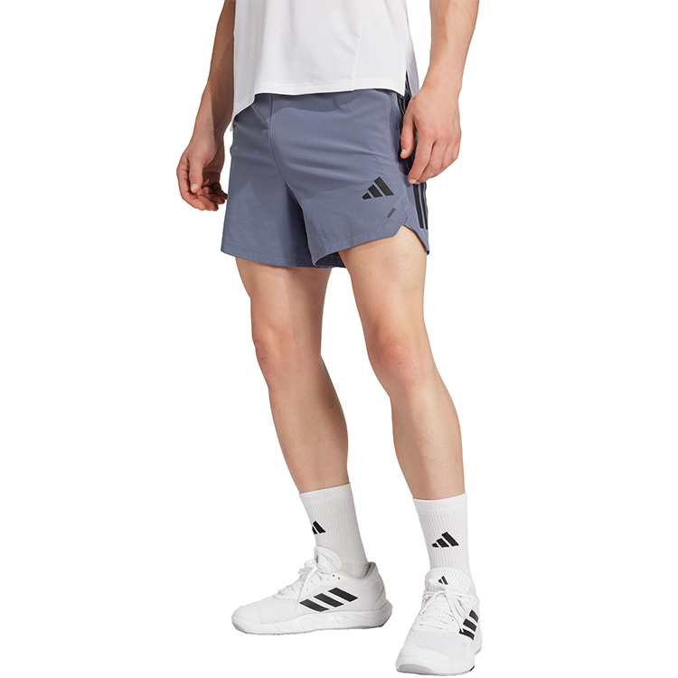 Sorti de bărbați Adidas POWER 3S SHORT XS Gri photo 3