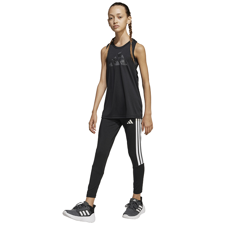 Легинсы Adidas JG TR-ES 3S LEG / Женский / 116 / Черный photo 3