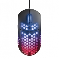 Trust Gaming Mouse GXT 960 Graphin Ultra-lightweight, 200 - 10000 dpi, 6 Programmable button, Lightweight RGB illuminated gaming mouse with honeycomb shell, 1,8 m USB, Black thumbnav 1