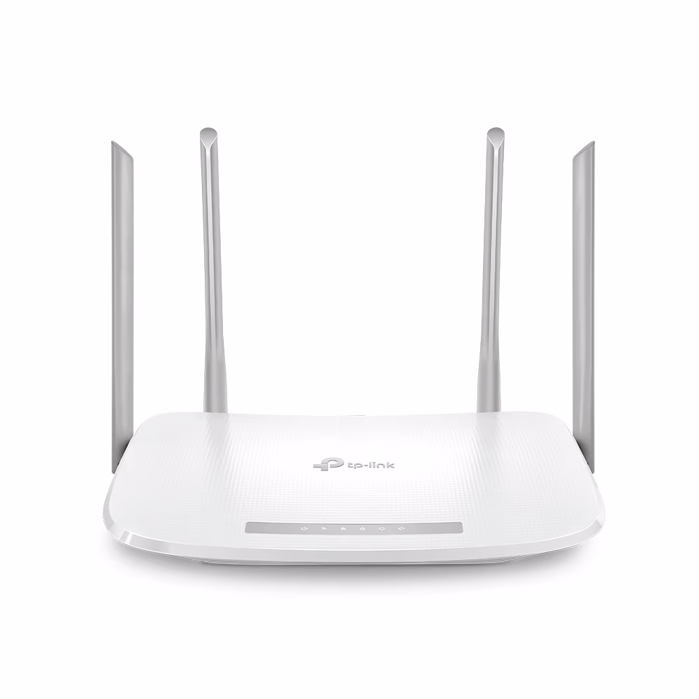 TP-LINK EC220-G5 AC1200 Dual Band Wireless Gigabit Router, Protocol TR-069 for ISP (Support TR-098), 867Mbps at 5Ghz + 300Mbps at 2.4Ghz, 802.11ac/a/b/g/n, MU-MIMO, Beamforming, 1 Gigabit WAN + 4 Gigabit LAN, 4 external antennas+internal antenna 