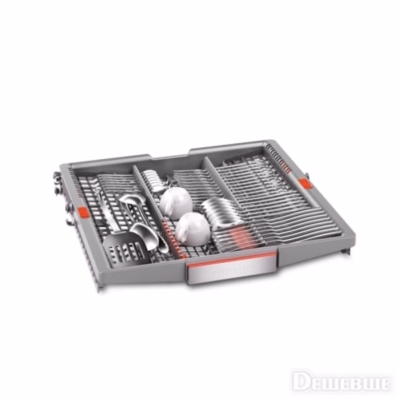 Mas. de spalat vase incorporabila Bosch SMV68TX03E, 14 seturi, 8 programe, 60 cm, A++, Argintiu
