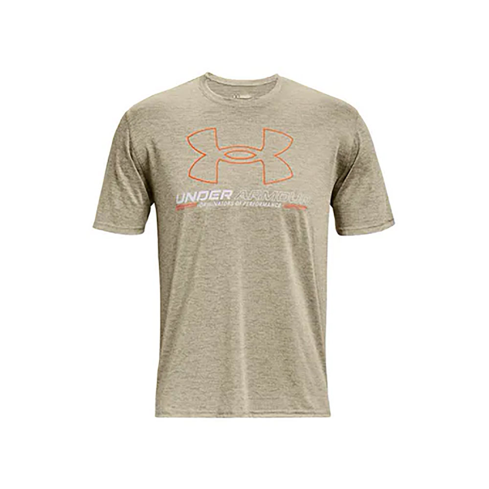Футболка мужская Under Armour UA Training Vent Graphic SS LG Серый photo 1
