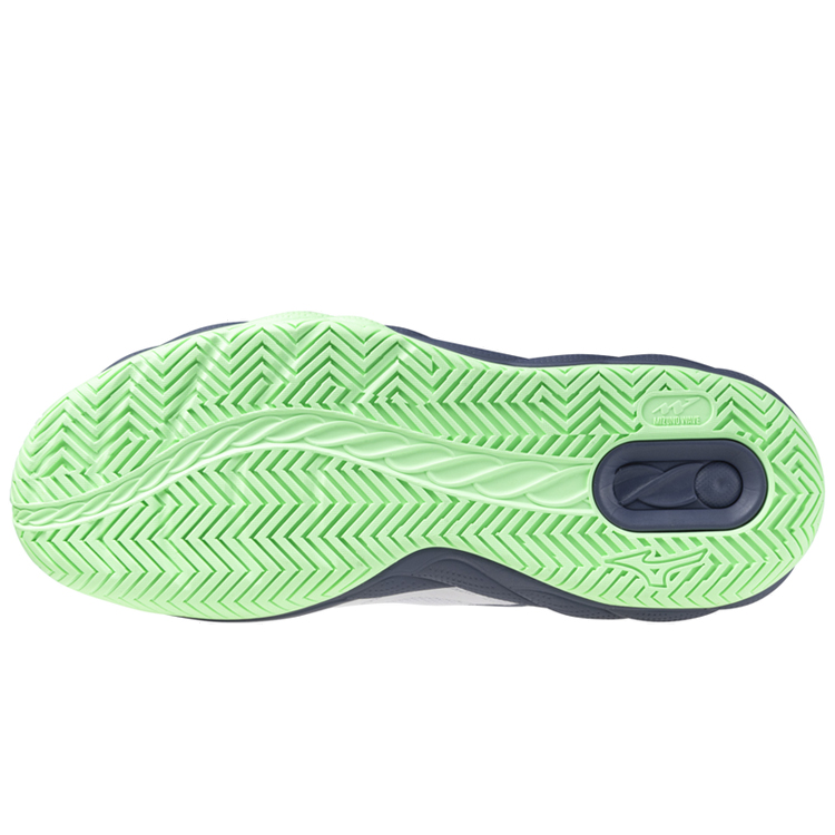 Кроссовки Mizuno WAVE ENFORCE COURT AC / Унисекс / 44 / Белый/Серый/Зеленый photo 3