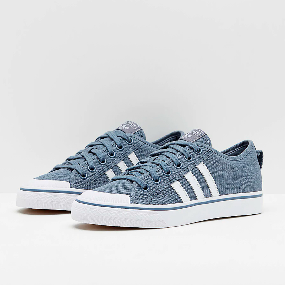 Кроссовки Adidas NIZZA W / Женский / 36.5 / Синий/Белый photo 2