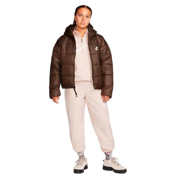 Scurta Nike W NSW SYN TF RPL HD JKT XS Maro Femei photo 3