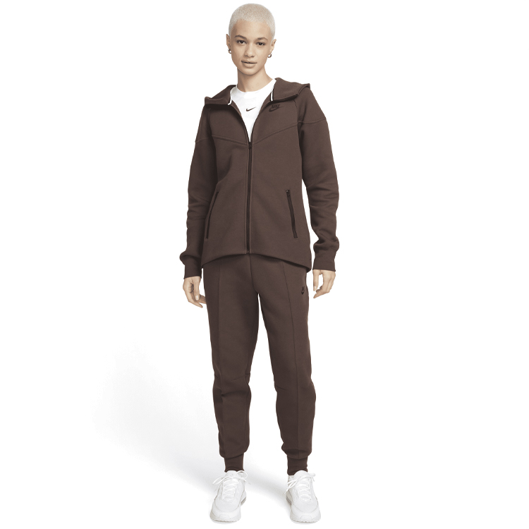 Брюки Nike W NSW TCH FLC MR JGGR L Коричневый Женский photo 2