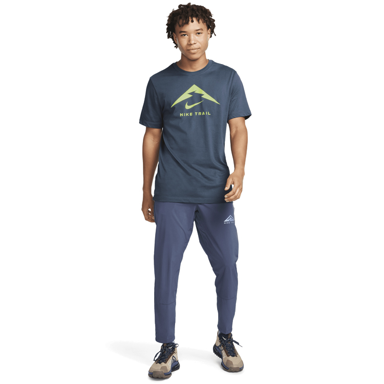 Tricou bărbătesc Nike M NK DF TEE TRAIL LOGO M Albastru photo 4