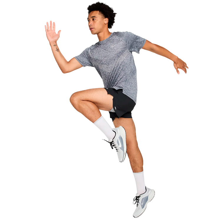 Футболка мужская Nike M NK DFADV STRIDE SS TOP L Серый photo 3