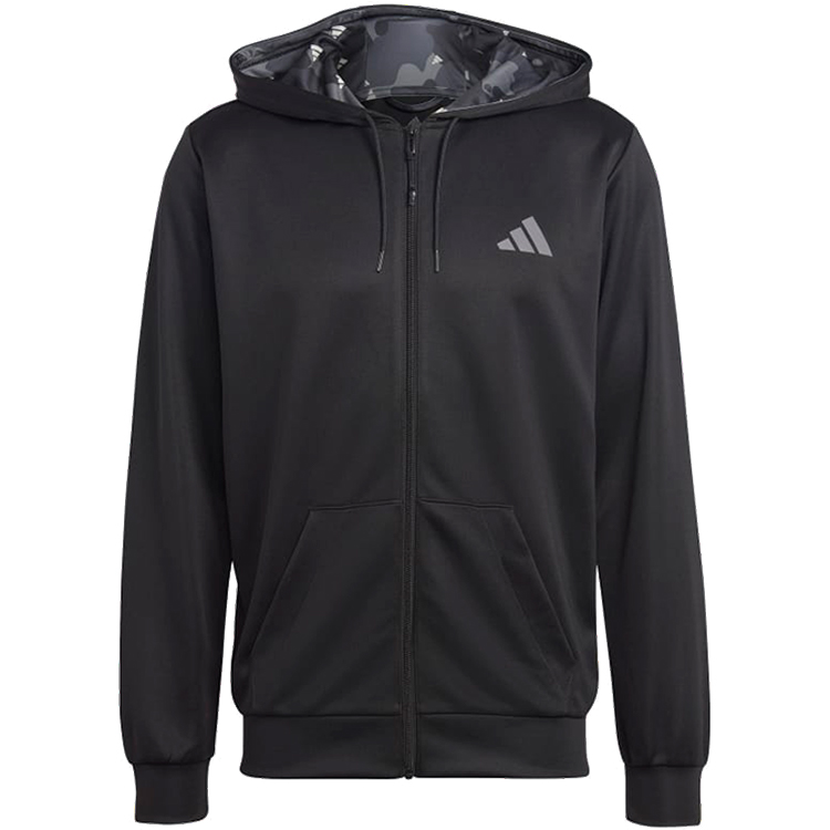 Hanorac pt bărbați Adidas TR-ES+ BL FZ JA 2XL Negru photo 1 Hanorac pt bărbați Adidas TR-ES+ BL FZ JA 2XL Negru photo 1