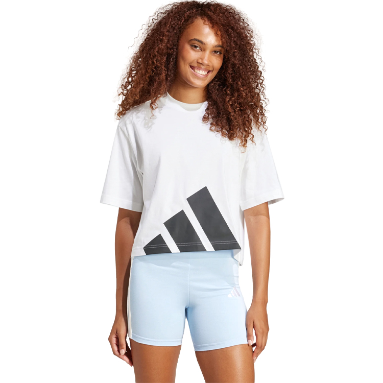 Tricou Adidas W BL SJ BF T XXS Alb Femei photo 4