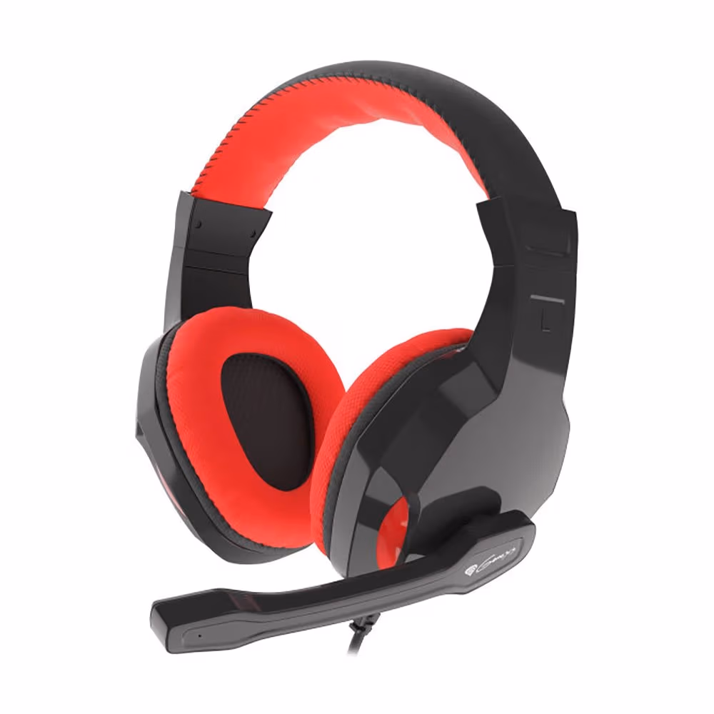 Genesis Headset Argon 110, Stereo, Black-Red