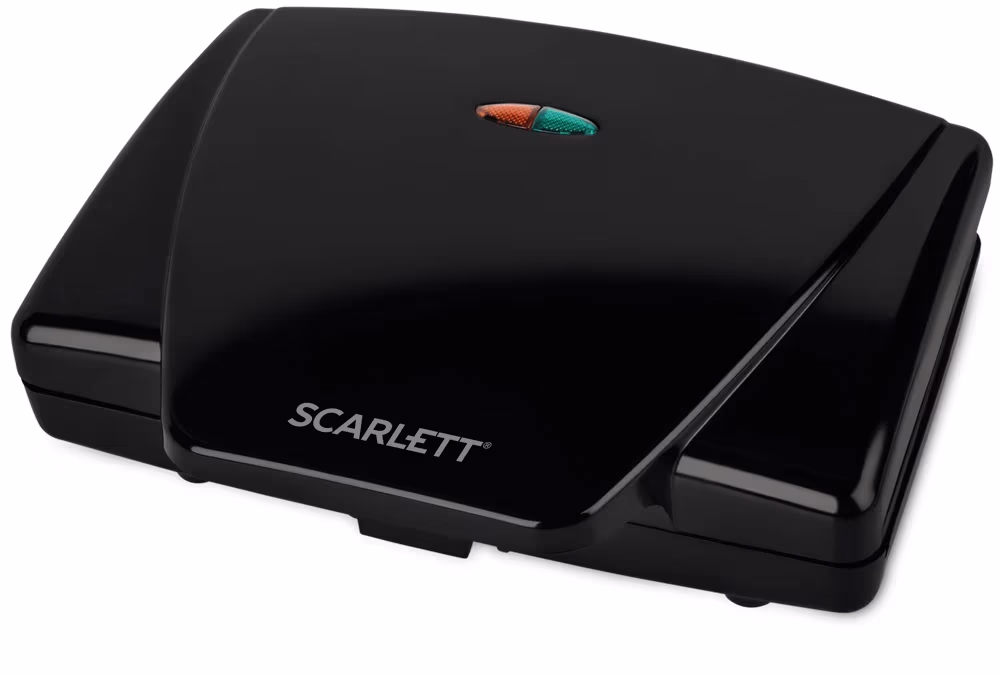 Бутербродница Scarlett SCTM11037, 750 Вт, Черный