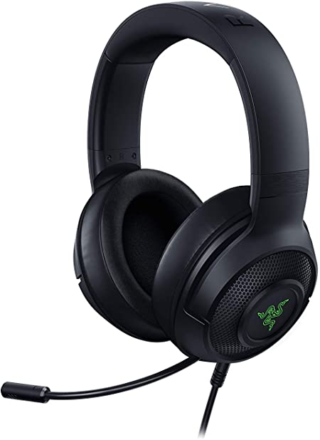 RAZER Kraken V3 X / Wired USB Gaming Headset, 7.1 Surround Sound, HyperClear Cardioid Mic, THX Spatial Audio, TriForce 40mm Drivers, Hybrid fabric and memory foam ear cushions, Razer Chroma™ RGB photo 1