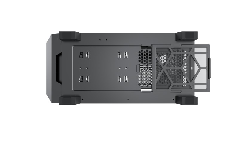 Carcasa XILENCE Xilent X | XG151 / w/oPSU / with Tempered Glass Side Panel / 3x ARGB 120mm + 1x120mm / ATX / Black photo 6