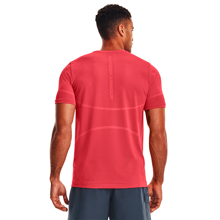 Tricou bărbătesc Under Armour UA M RUSH SEAMLESS LEGACY SS XXL Rosu photo 2