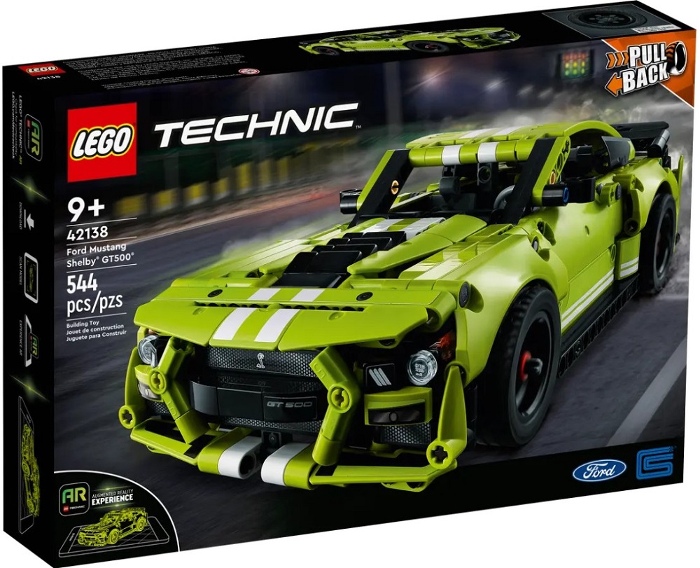 Конструктор Lego Technic Ford Mustang Shelby GT500 42138 от 9+ лет photo 1 Конструктор Lego Technic Ford Mustang Shelby GT500 42138 от 9+ лет photo 1