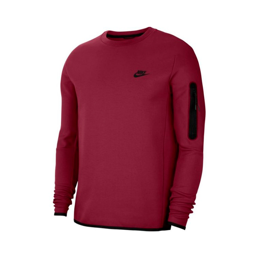 Hanorac pt bărbați Nike M NSW TCH FLC CRW XL Bordo photo 1