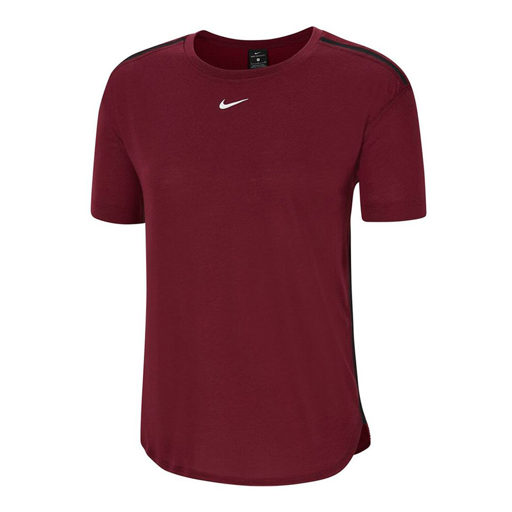 Tricou Nike W NP AEROADAPT SS TOP / Femei / L / Bordo photo 1 Tricou Nike W NP AEROADAPT SS TOP / Femei / L / Bordo photo 1