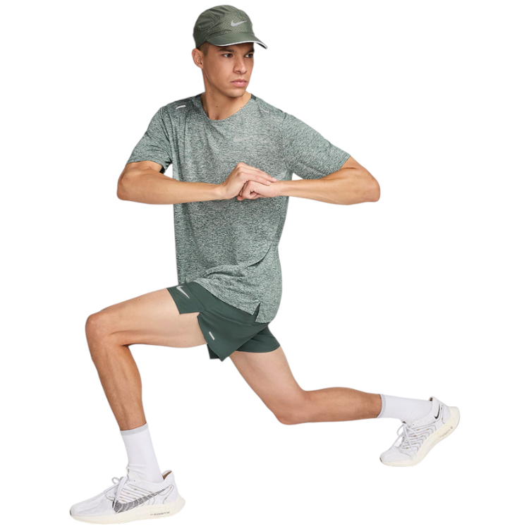 Tricou bărbătesc Nike M NK DF RISE 365 SS XXL Verde photo 2