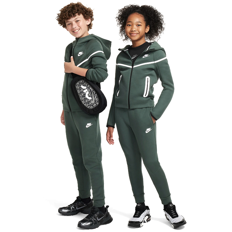 Брюки Nike B NSW TCH FLC SSNL TF+ JOGGER / Мужской / L / Зеленый photo 2