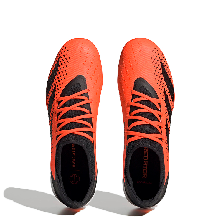 Ghete p/u fotbal Adidas PREDATOR ACCURACY.3 TF pt Barbati / 42.5 / Oranj-negru photo 2