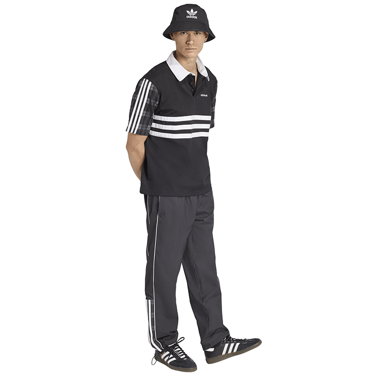  Polo pt bărbați Adidas GRAPHIC REG SH XXL Negru  photo 3