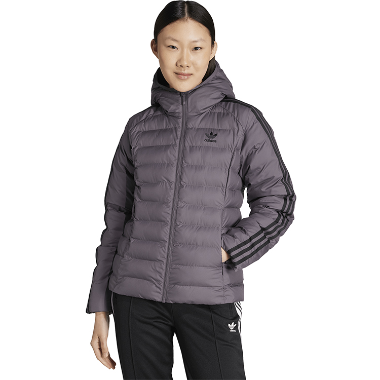 Куртка Adidas Slim Jacket XXS Серый Женский photo 1 Куртка Adidas Slim Jacket XXS Серый Женский photo 1