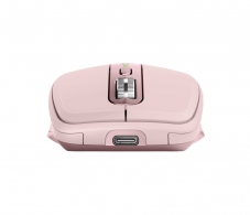 Logitech Wireless Mouse MX Anywhere 3, 6 buttons, Bluetooth + 2.4GHz, Optical, 200-4000 dpi,Effortless multi-computer workflow pair up to 3 devices, Unifying receiver, Rose thumbnav 5