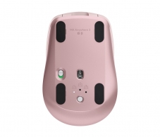 Logitech Wireless Mouse MX Anywhere 3, 6 buttons, Bluetooth + 2.4GHz, Optical, 200-4000 dpi,Effortless multi-computer workflow pair up to 3 devices, Unifying receiver, Rose thumbnav 6