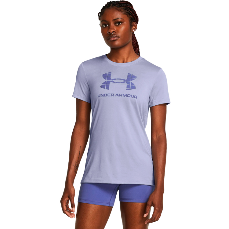 Tricou Under Armour UA Tech BL HD SS / Femei / M / Violet photo 5