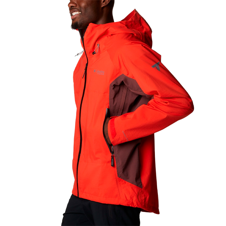 Куртка мужская Columbia Mazama Trail Shell S Красный photo 2