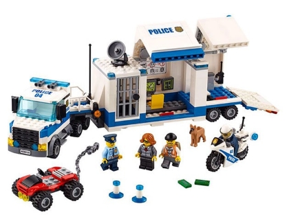 Constructor Lego City Mobile Command Center 60139 de la 7+ ani photo 3
