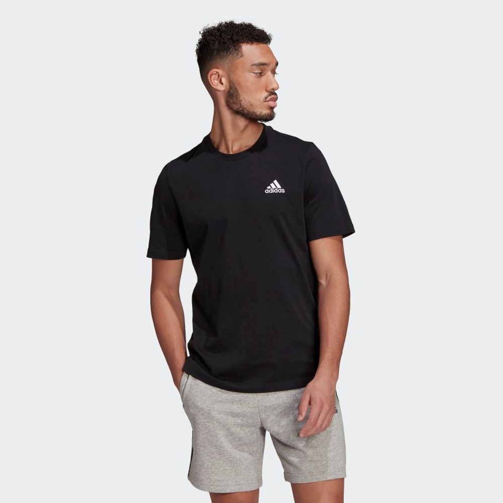 Футболка мужская Adidas M SL SJ T S Черный photo 2