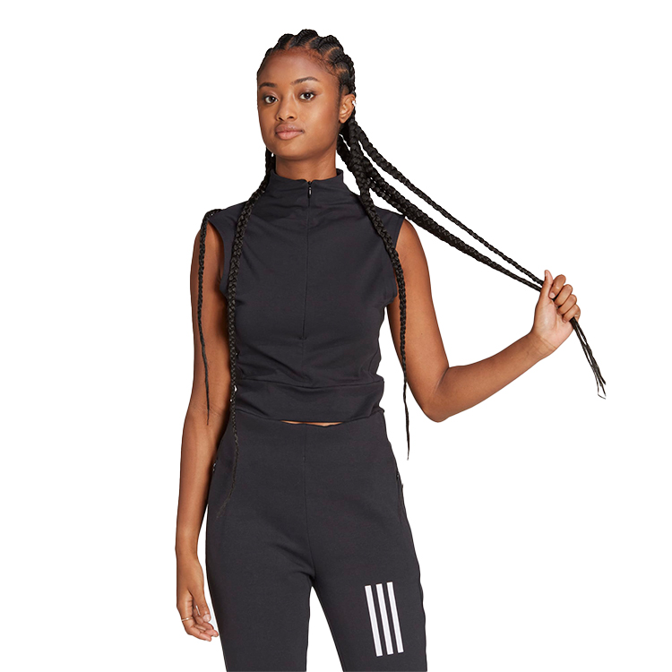 Maiou Adidas W  MV SL CR T 2XS Negru Femei photo 3