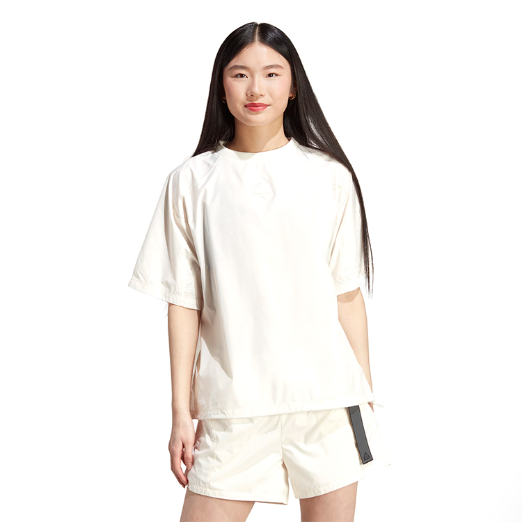 Tricou Adidas W C ESC LO TEE 2XS Bej Femei photo 2