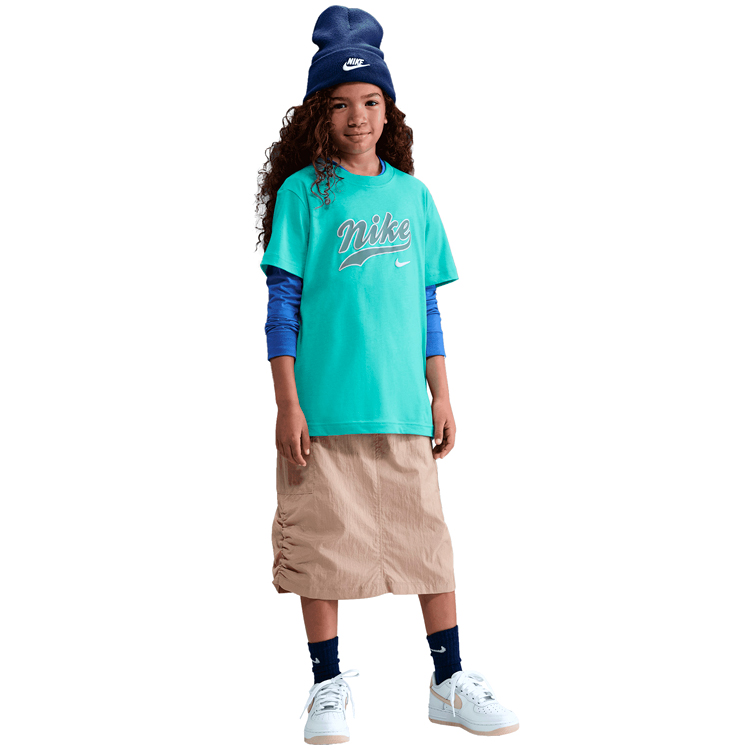 Футболка Nike G NSW TREND BF TEE M Зеленый Женский photo 5