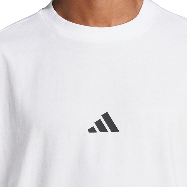 Футболка мужская Adidas M FI SL T L Белый photo 2