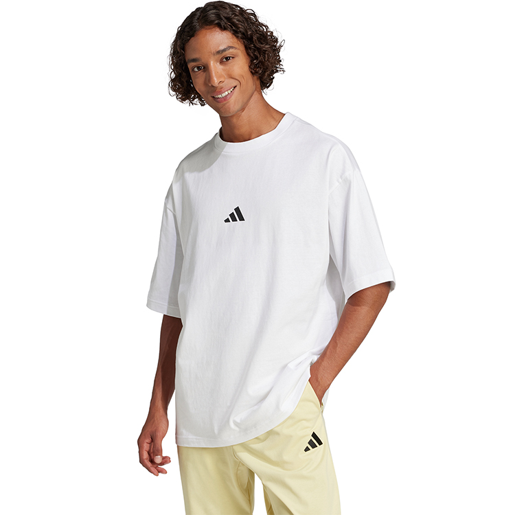 Футболка мужская Adidas M FI SL T L Белый photo 4
