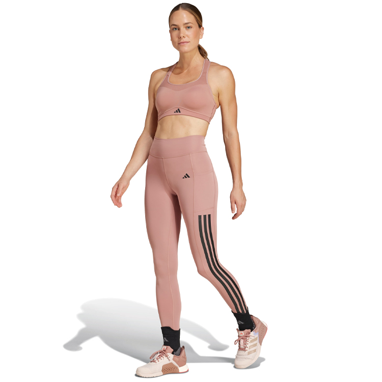 Bra sportive Adidas TLRDIM HS BRA / Femei / LAB / Rosu photo 2
