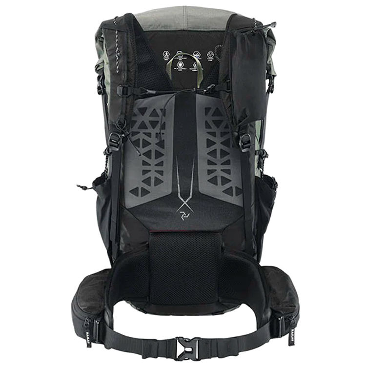 Rucsac Kailas Mystery III Lightweight Trekking Backpack 40+2L KA2363002-11039 Hachi-negru photo 3