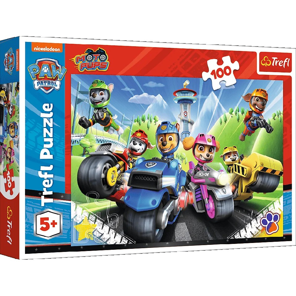Trefl 16430 Puzzles 100 Paw Patrol photo 1