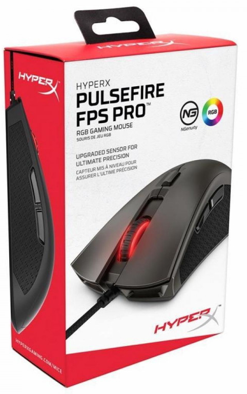 Проводная мышь HyperX Pulsefire FPS Pro (HX-MC003B) Черный / Оптическая / Черный photo 3